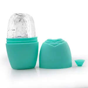 Biểu Tượng Tùy Chỉnh Massage Ice Mặt Con Lăn Silicone Mặt Cube Cho Khuôn Mặt Cổ Chăm Sóc Da Tái Sử Dụng Ice Khuôn