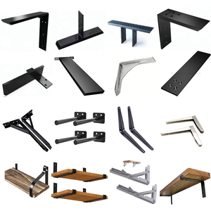 Custom Modern Iron Metal Industrial Kitchen <strong>Shelf</strong> Brackets Rustic Open Floating <strong>Shelf</strong> J Brackets Custom <strong>Scaffold</strong> <strong>Board</strong> Bracket - Product Image 5