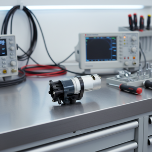 משאבת ואקום מיקרו גיר חשמלית 9V/6V/<span class=keywords><strong>12V</strong></span>/24V DC, משאבת מים מיני 5A 10W לשימוש רכב, לחץ נמוך, ניתנת להתאמה אישית - Product Image 3