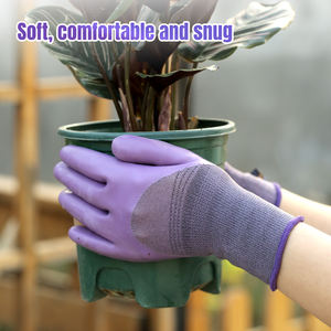 Guanti da Lavoro XINGYU Rivestiti in Lattice con Goffratura, Opzione Resistente all'Acqua, Guanti da Lavoro Automobilistici Rivestiti in Lattice con Goffratura - Product Image 4