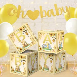 Di fascia alta <span class=keywords><strong>da</strong></span> 30cm con stampa Winnie per scatola a sorpresa transfrontaliera per bambini e famiglia decorazione per festa di compleanno puntelli fotografici per alimenti zuccherati - Product Image 1