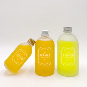 Envase Vacío de Grado Alimenticio de 150 ml, 250 ml, 350 ml, 500 ml para <span class=keywords><strong>Kombucha</strong></span>, Transparente, Esmerilado, Ecológico, Reciclable, para Bebidas Frías, Café Cold Brew, con Tapa de Rosca - Product Image 3