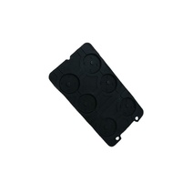 Claviers personnalisés, claviers à boutons en caoutchouc de silicone hautement élastique, pavé tactile en silicone noir, clavier conducteur pour appareils électroménagers