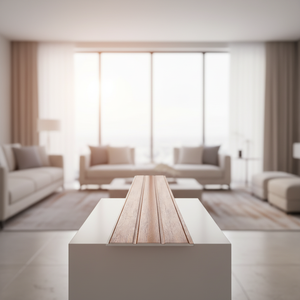 Instalación de tiras de PVC con acabado de madera moderno, impermeables e ignífugas para uso en cocinas, hogares, hoteles y hospitales con garantía de más de 5 años. - Product Image 1