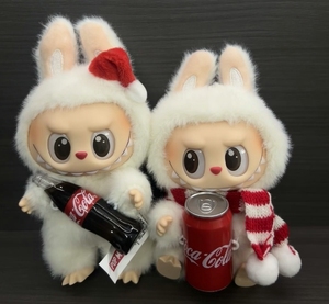 100% authentique les monstres <span class=keywords><strong>Coca</strong></span> série boîte mystère vinyle visage peluche boîte aveugle Original - Product Image 2