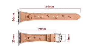 Nouveau bracelet de montre en cuir pour Apple Watch S 10 11 46mm Ultra 49mm SE 44mm, bracelet de montre au design personnalisé - Product Image 2