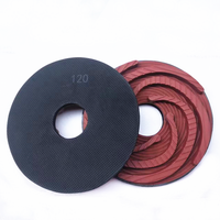 Disque de polissage flexible diamanté 7 étapes Cyclone 8 pouces JDK pour sols humides et secs, extra fin, pour granit, quartz, marbre et pierre d'ingénierie