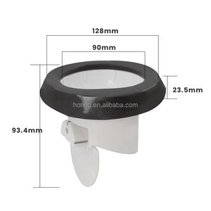 Joint d'étanchéité flexible pour toilettes <span class=keywords><strong>anti</strong></span>-éclaboussures de 3 pouces, moderne, écologique, installation facile, nettoyage facile, garantie 5 ans - Product Image 5