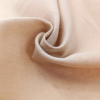 100% pur lin tissu doux prêt tissé teint pour femme robe homme chemises pantalon Style uni tissé Technique