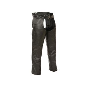 Elegante cuero de vaca transpirable color personalizado's Bikers Chaps motocicleta montar en motocicleta Chaps con cinturón - Product Image 1