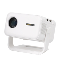 Projecteur LED LCD Portable J350 à Vendre : 350 Lumens ANSI, Décodage 4K, Android 11, 8 Go de ROM, WiFi 6, BT 5.2, Courte Portée, Home Cinéma
