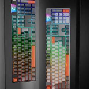 Games Cheap <b>Computer</b> Keyboard Games RGB Games RGB Keyboard Wired Backlit Keyboard 104 Keys PC Laptop Variety - Product Image 4