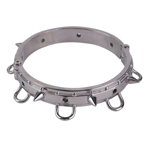 Collar de Metal con Anillo en O y Cierre, Collar de Restricción para la Postura, Juguetes Sexuales BDSM para Mujeres, Juego de Roles para Adultos - Product Image 5