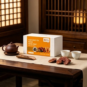 Tè Bianco Sfuso di Lusso Invecchiato 10 Anni con Reishi e Frutto del Monaco per Servizi di Tè e Spa di Alta Gamma OEM/ODM - Product Image 4