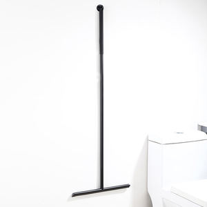 Alat Pembersih Kaca dengan Pegangan Aluminium Hitam Mewah dan Bilah Silikon untuk Membersihkan Lantai dan Jendela - Product Image 2