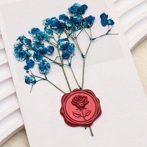 Cá nhân hoá biểu tượng tùy chỉnh tự-mực dập nổi con dấu tem Made niêm phong sáp con dấu dán - Product Image 6