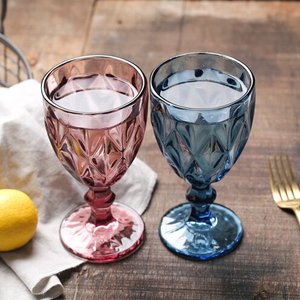 Bicchieri da Vino in Cristallo Trasparente Personalizzati con Logo, Rosa e Blu, per Matrimoni e Champagne, Vendita all'Ingrosso - Product Image 6