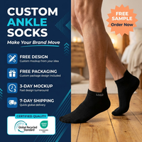 Chaussettes de sport personnalisées de haute qualité, respirantes, écologiques, en coton, avec logo personnalisé, pour la salle de sport, la remise en forme, l'été