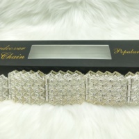 C Big Size Full Strass Marokko Gürtel Frauen Caftan Taille Kette Ethnische Hochzeit Schmuck Großhandel Anpassung