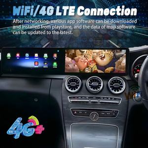 Pantalla Dual Android de 24.6 Pulgadas para Mercedes Benz Clase C W205 Glc X253 C180 C200 C220 C300 C350 2016-2022, Navegación GPS con Carplay - Product Image 6