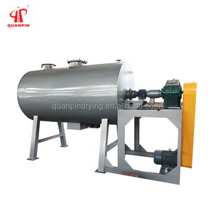 Secador rotativo de rastrillo, secador de grada Ti, secador de paletas al vacío de baja temperatura para estiércol de <span class=keywords><strong>pollo</strong></span>, lodo, motor de procesamiento de alimentos - Product Image 3