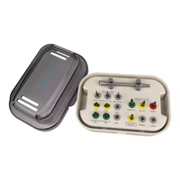 Kit de suppression totale dentaire manuelle avec jeu d'extenseur osseux Fixation cassée Implant Clé à cliquet pour une expansion osseuse efficace