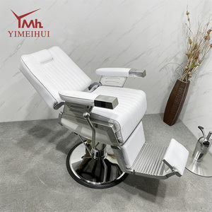 Fauteuil de Barbier Professionnel de Luxe Haut de Gamme avec Pompe Robuste pour Salon de Coiffure Quotidien - Product Image 6