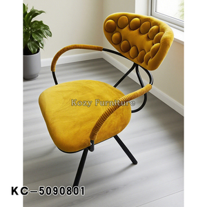 Cadre en métal enduit de <span class=keywords><strong>poudre</strong></span> noir jambe restaurant salle à manger <span class=keywords><strong>chaise</strong></span> <span class=keywords><strong>velours</strong></span> siège <span class=keywords><strong>chaise</strong></span> pour les ventes - Product Image 4
