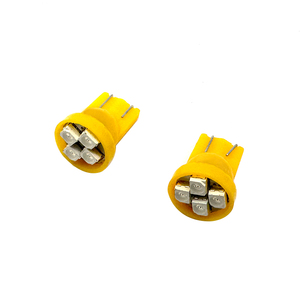 ไฟ LED T10 สำหรับเครื่องพินบอล ไม่มีอาการหน่วงเวลาในการจุดไฟ รุ่น 555 194 3528SMD 4 LEDs AC 6.3V ไม่เกิดอาการโกสต์ ไฟ LED รูปทรงลิ่มสำหรับเครื่องพินบอล - Product Image 2