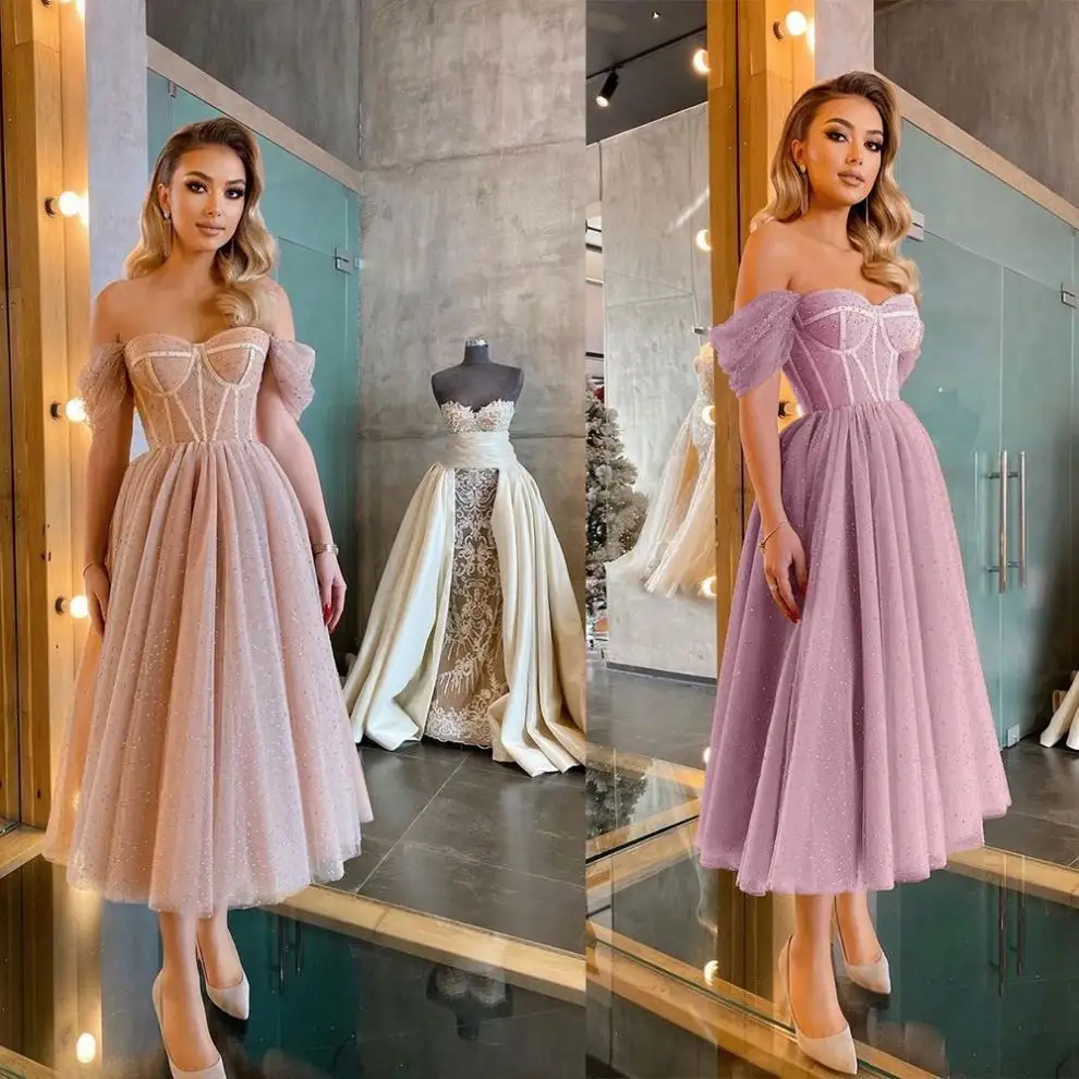 Princess Dress European Style Sequin Womens Dresses Ankle Length Wedding Fashion Girls Casual Dresses