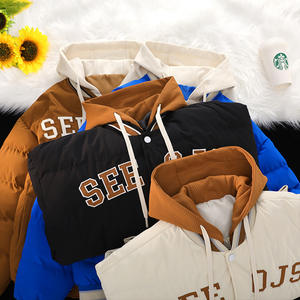 แจ็กเก็ตขนเป็ดผู้ชายสไตล์แฟชั่น2023แจ็กเก็ตฤดูหนาวขายส่ง - Product Image 4