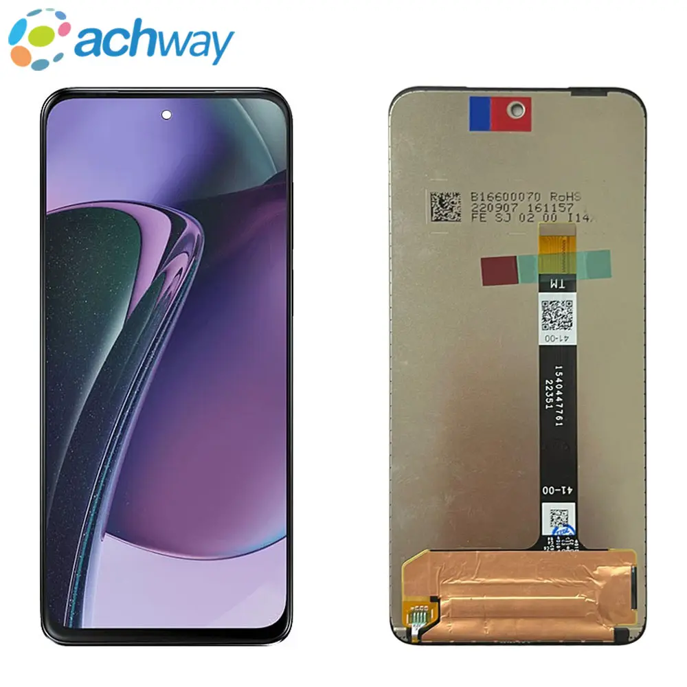 Motorola G Stylus 5G için yüksek kalite 2023 Lcd ekran Moto G Stylus 5G dokunmatik sayısallaştırıcı tertibatı 2023 için LCD ekran yedek