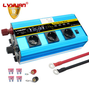 <span class=keywords><strong>LVYUAN</strong></span> Onduleur 2000W <span class=keywords><strong>4000W</strong></span> 12v Onduleur à onde sinusoïdale pure 12V 24V à 220V 230V - Product Image 1