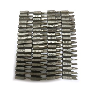 Juego de puntas de destornillador eléctrico, <span class=keywords><strong>set</strong></span> de cabezas de lote triangulares de 25mm S2, ph2 multi 4mm, venta al por mayor - Product Image 5