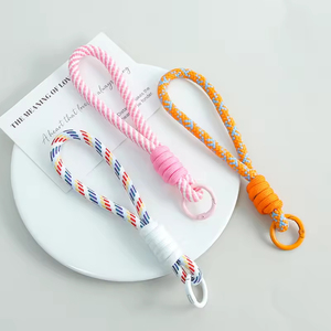 Cordón de Nailon Trenzado de Alta Calidad para Teléfono Móvil, Desmontable, con Diseño Colorido de 15 cm de Longitud - Product Image 3