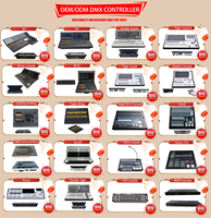 Console DMX professionnelle pour éclairage de scène, système MA2, avec commandes Fader Wing et contrôleur d'éclairage DMX