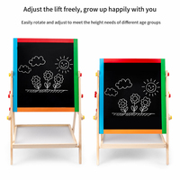 Nouveau design 2 en 1, bloc-notes d'art classique en bois de haute qualité, vente directe d'usine, bloc-notes d'art pour enfants, jouets