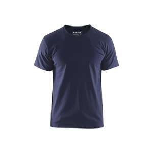 BLAKLADER-T-shirt coupe slim XXXL 353310298800 Bleu Marine-T-SHIRTS ET POLO DE TRAVAIL EAN 7330509601860 - Product Image 1