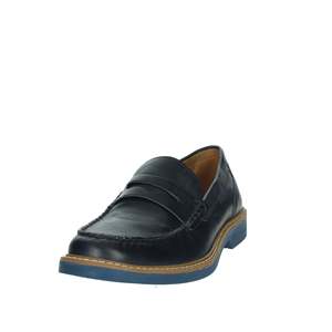 Mocassins pour homme Imac en cuir bleu à semelle épaisse, chaussures décontractées - Product Image 6