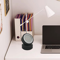 Mode Pneu Forme Numérique Horloge De Bureau Miroir Batterie Commande Vocale Vibration Réveil Reloj Horloge De Table Numérique