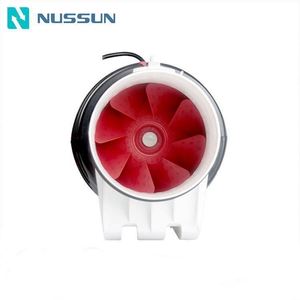 Ventilateur de conduit en ligne à flux mixte super silencieux NUSSUN, <span class=keywords><strong>isolation</strong></span> acoustique absorbante, 6 pouces, 150 mm, OEM/ODM, 220 V, garantie 1 an - Product Image 4