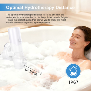 Baignoire de Luxe Écologique Yun Factory en ABS <span class=keywords><strong>pour</strong></span> <span class=keywords><strong>Spa</strong></span> à Domicile avec Douchette et <span class=keywords><strong>Bulleur</strong></span> d'Air, Pression d'Eau Réglable - Product Image 5