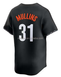 Лучшее качество сшитый #<span class=keywords><strong>2</strong></span> Gunnar Henderson #7 Jackson Holliday #35 Adley Rutschman #17 Cowser американская бейсбольная майка - Product Image 6