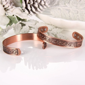 <b>Copper</b> Magnit Bronze Fashionable Bangle <b>Bracelet</b> Stylish Jewellery for Women - Product Image 3