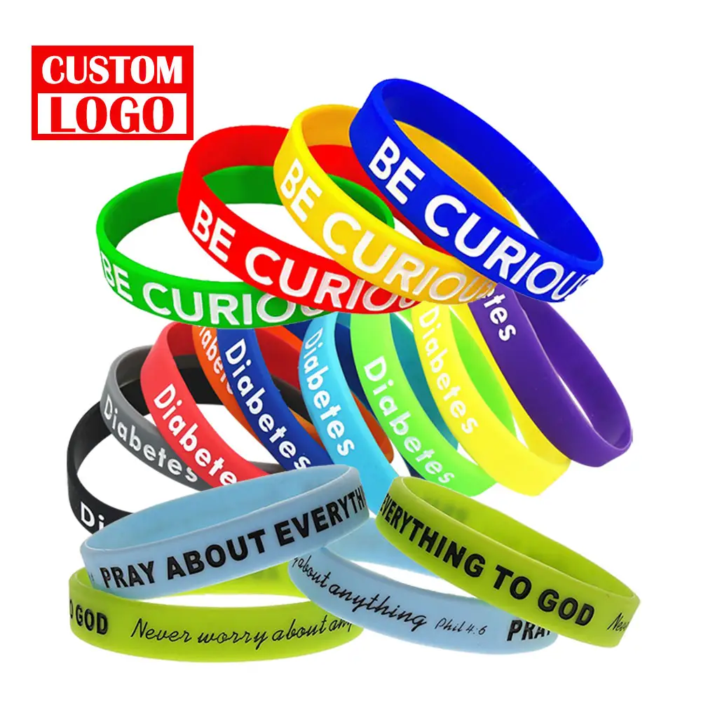 Pulseira de borracha personalizada, pulseira de silicone estampada barata de borracha de basquete esporte de silicone pulseira de mão colorida