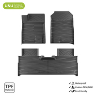 Tapis de sol de voiture en TPE sur mesure, imperméable, antidérapant, inodore, toutes saisons, pour Jetour T2 2023+