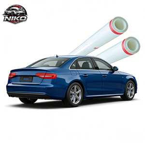 NIKO Film 7.5mil Satin Matte Paint Protection Film, 190μm <b>Clear</b> Gloss Anti Scratch Car <b>Wrap</b> with 5 Years Warranty Wrapping Shops - Product Image 1