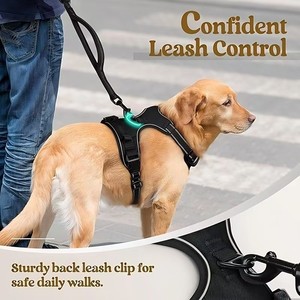 Pettorina per Cani Riflettente, Regolabile, Traspirante, Resistente, Anti-Trazione, per <span class=keywords><strong>Bassotto</strong></span> e <span class=keywords><strong>Pitbull</strong></span>, Vendita all'Ingrosso - Product Image 3