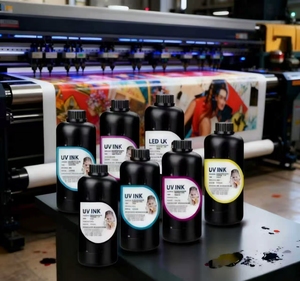 Mực UV Bán Buôn Trực Tiếp Giá In Kỹ Thuật Số LED Mực UV Cho Xp600 I3200 L1800 L805 Dx5 Dx7 Eps0N Máy In - Product Image 3