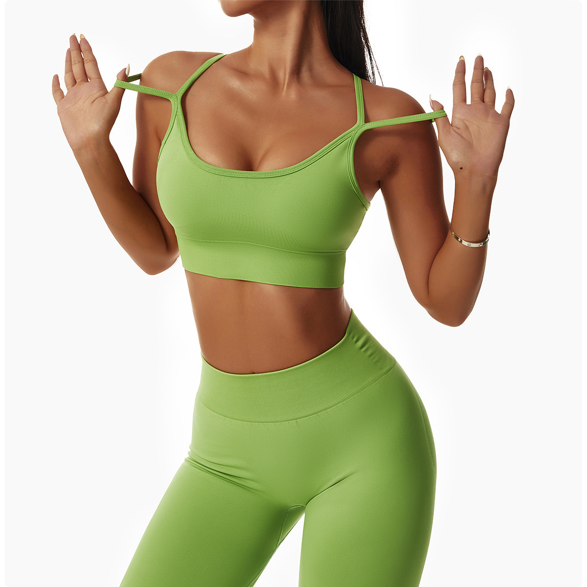 New Active Wear Set Wholesale Fitness Yoga Wear 4 PCS Workout Women · image 2